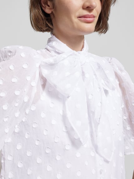 STELLA NOVA Comfortabele blouse met 1/2-mouwen Wit - 3