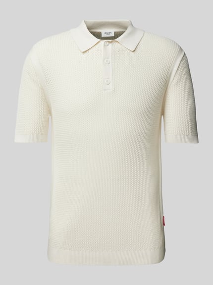 JOOP! JEANS Slim Fit Poloshirt mit Polokragen Offwhite 2