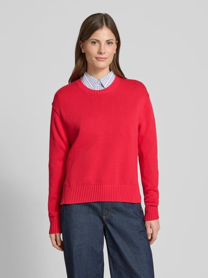 Polo Ralph Lauren Strickpullover mit Logo-Stitching Rot 4
