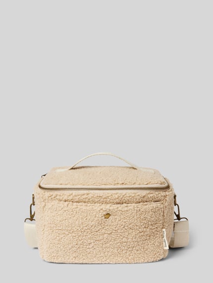 Studio Noos Kühltasche mit Label-Detail Modell 'Teddy Cooler Bag' Sand 2