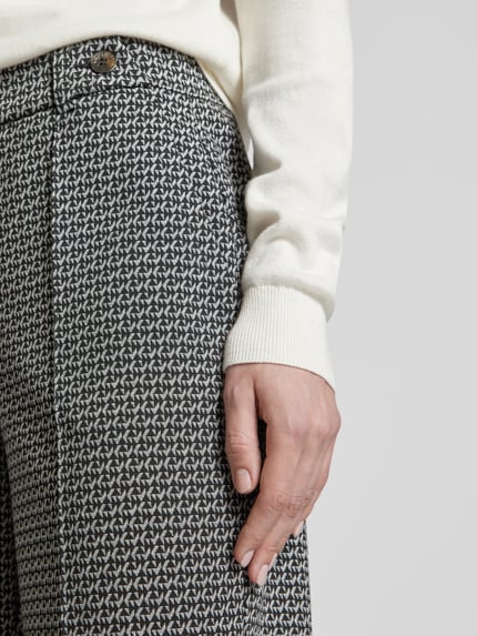 Street One Stoffen broek met Franse steekzakken Zwart - 3