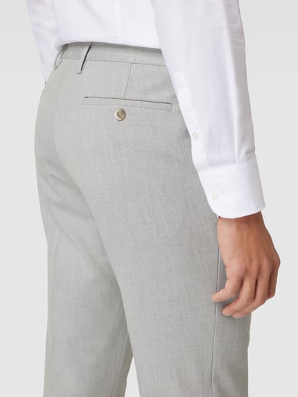 MCNEAL Pantalon met structuurmotief Lichtgrijs - 3