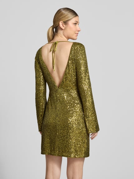 Jake*s Cocktail Cocktailkleid mit tiefem Rückenausschnitt Lind 5