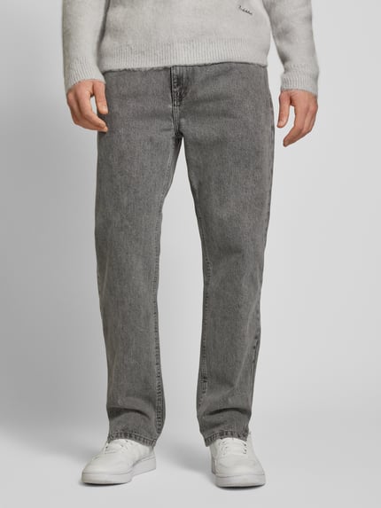 2Y Studios Straight leg jeans in 5-pocketmodel, model 'AMARU' Donkergrijs - 4
