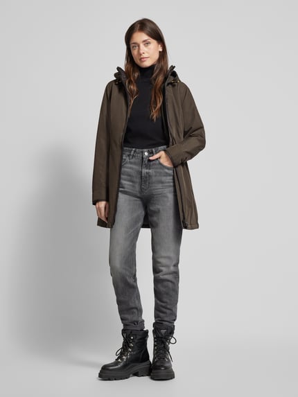 Wellensteyn Regular Fit Parka mit Reißverschlusstasche Modell 'WESTWIND' Oliv 1