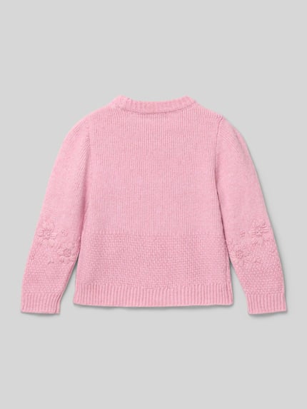 ONLY Regular fit gebreide pullover met ronde hals, model 'TANYA' Mauve - 3