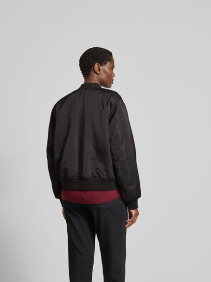 Juvia Regular fit bomberjack met opstaande kraag Zwart - 5