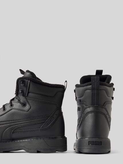 PUMA Boots mit Label-Details Modell 'Desierto v3' Black 2