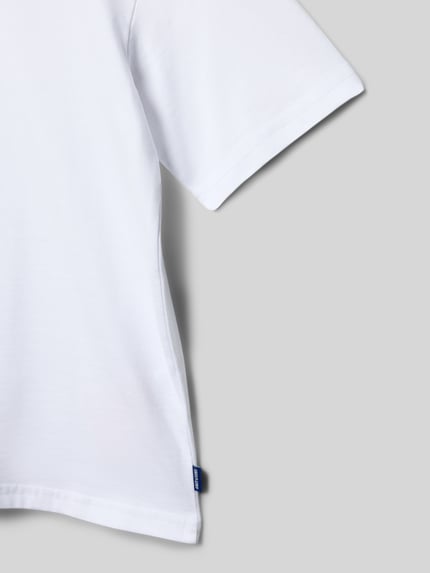 ONLY & SONS t-shirt o kroju regular fit z czystej bawełny model 'FRED LIFE' Biały 2