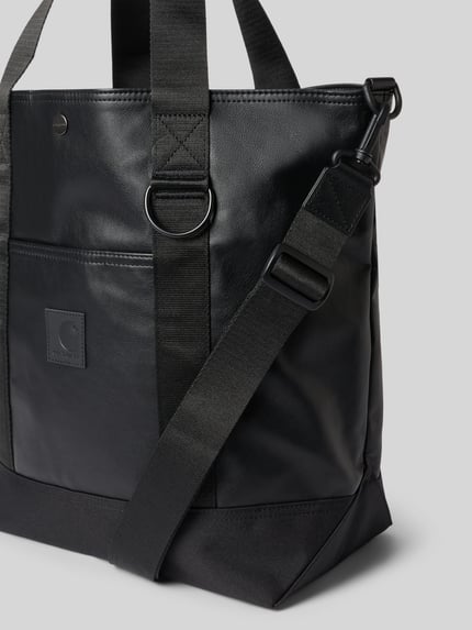 Carhartt Work In Progress Handtasche mit Label-Detail Modell 'Arizona' Black 3