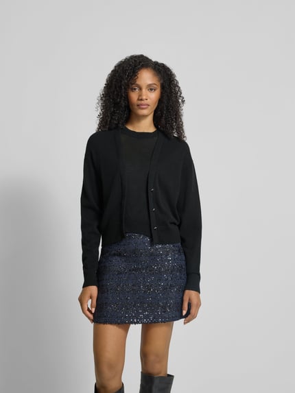 Rabanne Cardigan van wolmix Zwart - 4