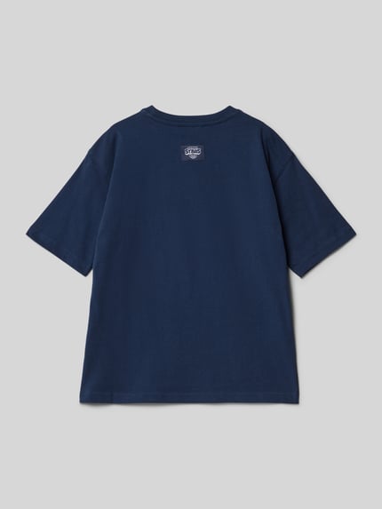 MANGO T-Shirt mit Rundhalsausschnitt Marine 3