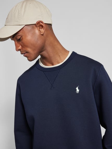 Polo Ralph Lauren Sweatshirt met logostitching Marineblauw - 3