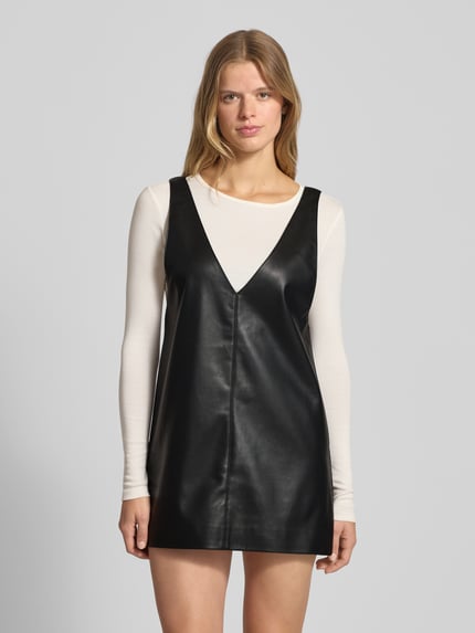 ONLY Minikleid in Lederoptik Modell 'HEIDI' Black 4