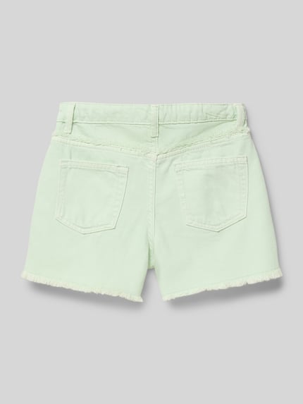 MANGO Regular Fit Jeansshorts im 5-Pocket-Design Modell 'grace' Mint 3