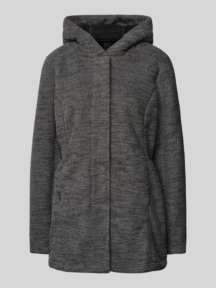 ragwear Mantel mit Kapuze Modell 'Nettie' Anthrazit Melange 2