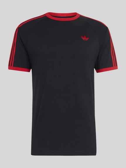 adidas Originals Regular Fit T-Shirt aus reiner Baumwolle Black 2
