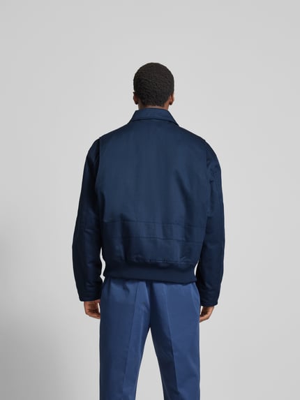 Marni Bomberjack met labeldetail Donkerblauw - 5