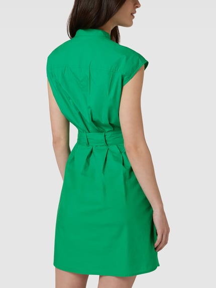 Marc O'Polo Blousejurk met strikceintuur Groen - 5