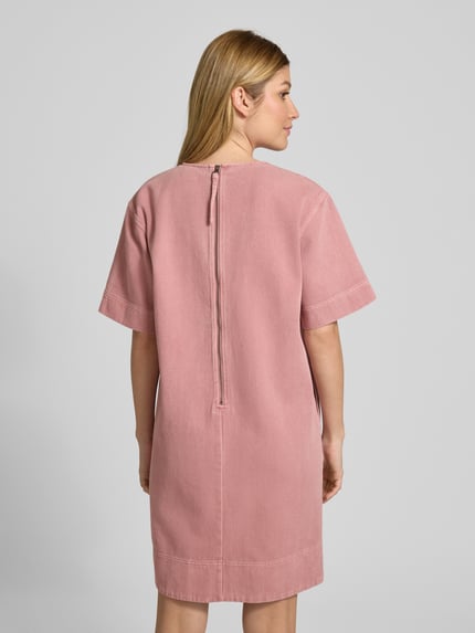 Jake*s Studio Woman Minikleid mit Rundhalsausschnitt Altrosa 5