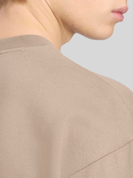 adidas Sportswear relaxed fit sweatshirt van katoenmix Kaki - 6