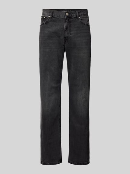 REVIEW Essentials Straight Leg Jeans Black 2