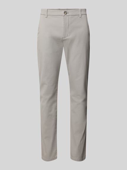 Lindbergh Chino mit Eingrifftaschen Hellgrau 2