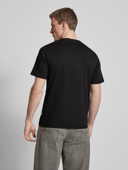 JACK & JONES T-shirt met ronde hals, model 'JORSPLIT' Zwart - 5