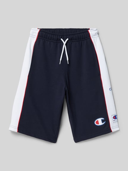 Champion Bermudas mit Label-Print Marine 1