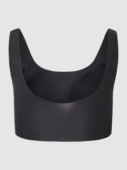 Sloggi Bustier in unifarbenem Design Modell 'ZERO FEEL 2.0' Black 3