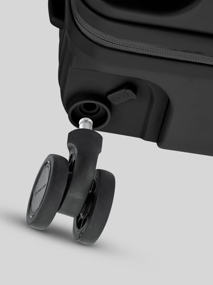 Kapten & Son Handgepäck-Koffer mit Wäschebeutel und vier Packing Cubes Modell 'HEATHROW CABIN' Black 3