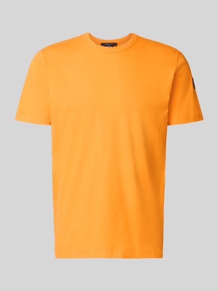 Produktfoto, Regular Fit T-Shirt aus Baumwolle von Colmar Originals in leuchtendem Orange, kurzärmelig, Rundhalsausschnitt, glatte Textur
