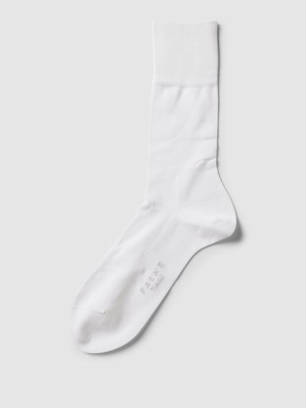 FALKE Socken in melierter Optik Weiss 1