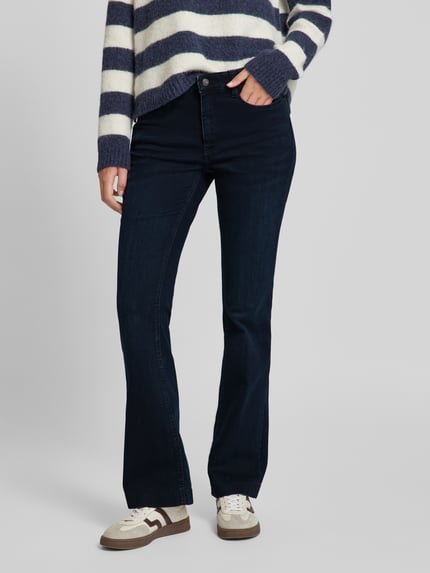 MAC Bootcut Jeans im 5-Pocket-Design Modell 'DREAM' Blau 4