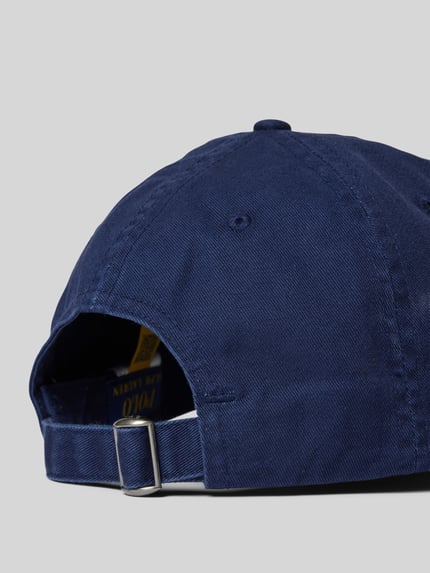 Polo Ralph Lauren Baseballpet met labelstitching Marineblauw - 3