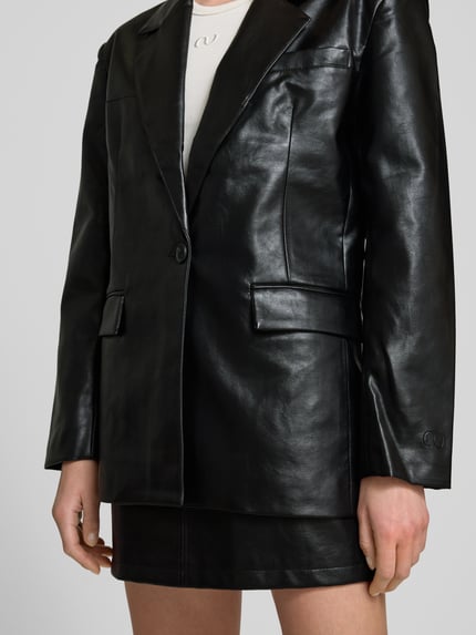 LeGer Blazer in Leder-Optik Modell 'Insa' - LeGer Studio Kollektion Black 3