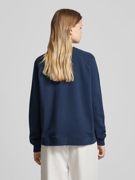 Marc O'Polo DENIM Bluza z nadrukiem z logo Granatowy 5