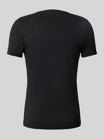 JOOP! COLLECTION T-Shirt mit V-Ausschnitt im 2er-Pack BLACK 3