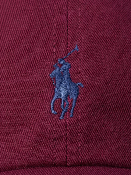 Polo Ralph Lauren cap van puur katoen Bordeaux - 2