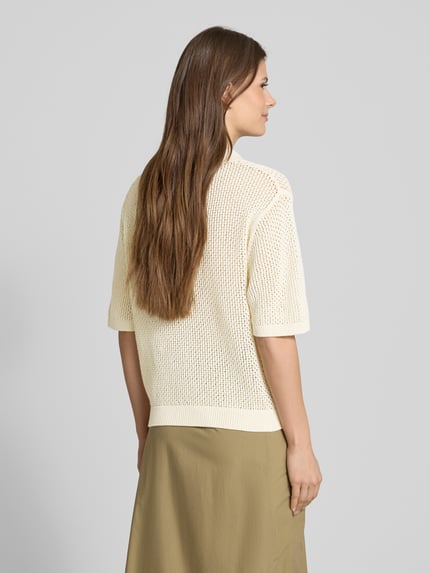 ECOALF Strickpullover mit 1/2-Arm Modell 'ARGANALF' Beige 5