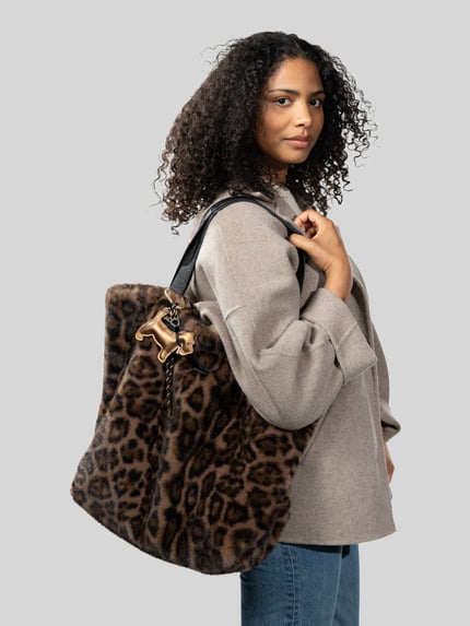 Barts Shopper mit Label-Detail Hellbraun 1