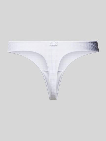 Marie Jo String mit Strukturmuster Modell 'Avero Thong' Weiss 3