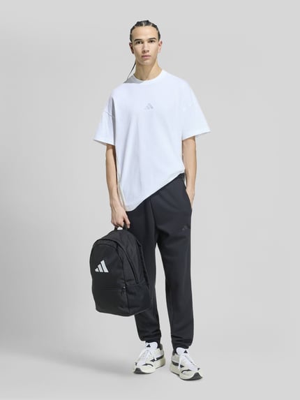 adidas Sportswear Oversize T-Shirt aus reiner Baumwolle Weiss 1