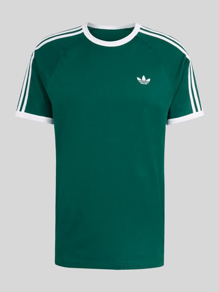 adidas Originals Regular Fit T-Shirt aus reiner Baumwolle Gruen 2