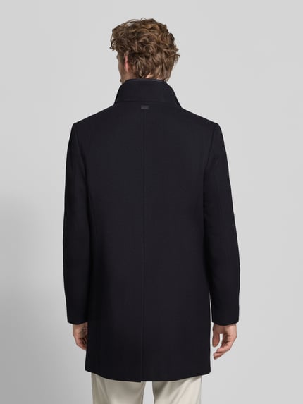 Strellson Mantel Modell 'FINLAN' mit Stehkragen Marine 5
