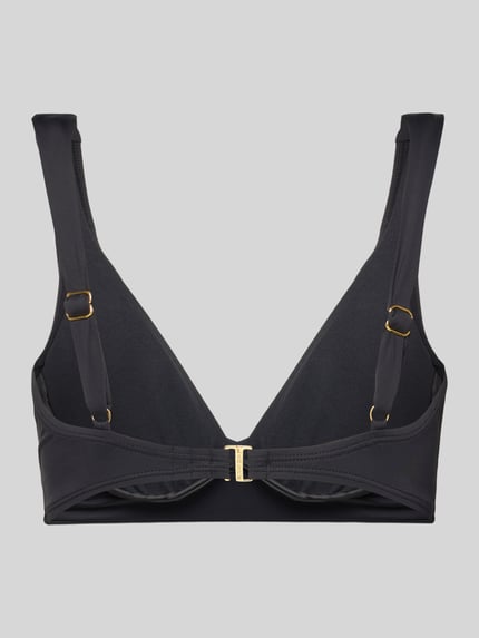 Lauren Ralph Lauren Bikini-Oberteil mit Volants Black 3