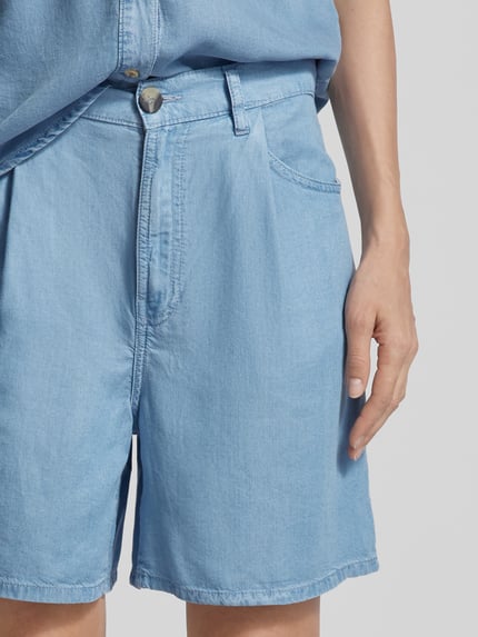 MANGO Regular Fit Shorts in Denim-Optik Modell 'ALESSIA' Jeansblau 3
