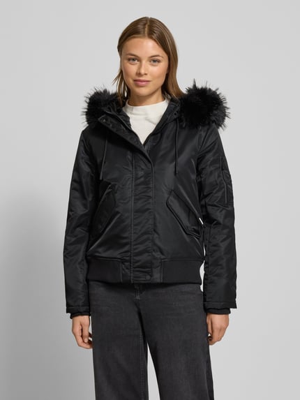 khujo Jacke mit Pattentaschen Modell 'TYLA' Black 4