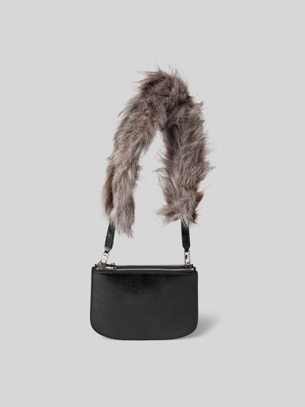 Diesel Shoulder Bag mit Logo-Detail Black 4