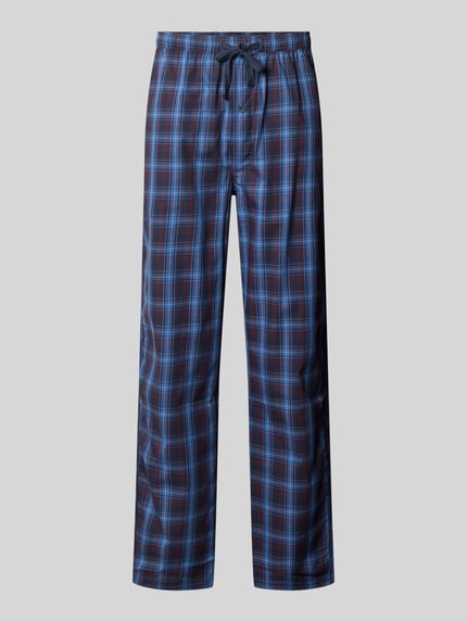 Tom Tailor Pyjama-Hose mit elastischem Tunnelzugbund Dunkelblau 1